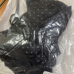 水玉模様 半袖 リボンTシャツの画像