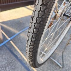 歳末処分価格！防犯登録致します。オートライト26インチ自転車の画像