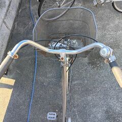 歳末処分価格！防犯登録致します。オートライト26インチ自転車の画像