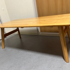 ニトリ　長テーブルの画像