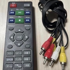 Qriom DVDプレーヤー CDVP-N31 (B)リモコン付きの画像