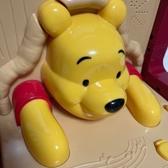 手押し車　プーさん　歩行器　車　バイク　ディズニーの画像