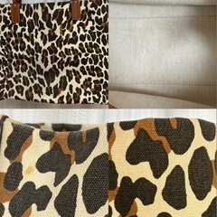 トリーバーチ　エラ　トートバッグ　ヒョウ柄　の画像