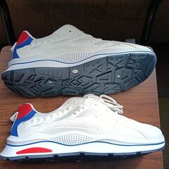 新品 26cm メンズ 靴 スニーカー ホワイト 厚底 シューズ 普段着 識別番号:【N630-S】の画像