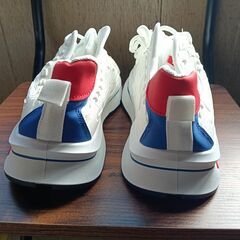 新品 26cm メンズ 靴 スニーカー ホワイト 厚底 シューズ 普段着 識別番号:【N630-S】の画像