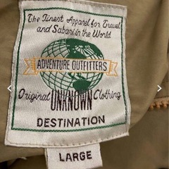 「Unknown Destination（アンノウン・デスティネーション）」ダウンジャケットの画像