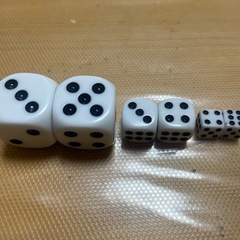 サイコロ6点セットの画像
