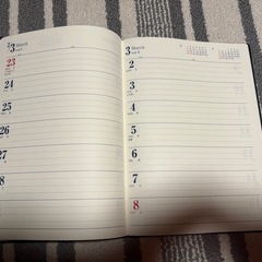 2026年　システム手帳の画像