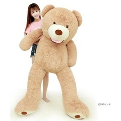 ぬいぐるみ　テディベア　特大　２mの画像