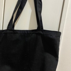 トートバッグ黒の画像