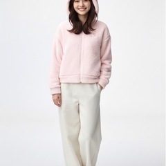 【新品】マシュマロフィールフルジップパーカ　Sanrio charactersの画像