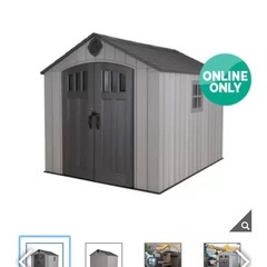 コストコLifetime大型倉庫(未使用)屋外物置の画像