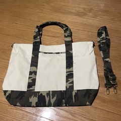新品 / たっぷり容量 トートバッグ2wayの画像