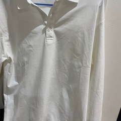 長袖ポロシャツMサイズの画像