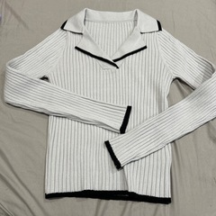 Vネックニットの画像