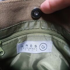 【オマケ商品】購入可能　GRESショルダーバック(未使用品)の画像