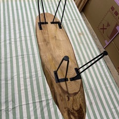 コーヒーテーブル　　　輪切り　栗の木の画像