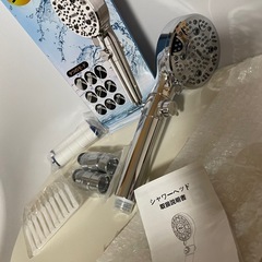 シャワーヘッド 増圧強化 多段モード 一触止水 高耐久素材 浴室リフォーム用の画像