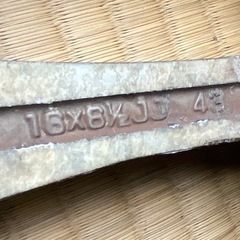 OZレーシングF1 黒 PCD114.3 4穴 ET43 6.5JJ ENKEI製 MITUBISHI純正？の画像