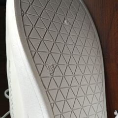 新品 26.5cm メンズ 靴 スニーカー ホワイト 厚底 シューズ 普段着 識別番号:【N633-S】の画像