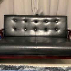 2人がけソファ/傷あり/横浜市/引き取り限定の画像
