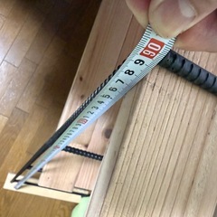 アイアンフレーム　テーブルや棚に　木材付の画像