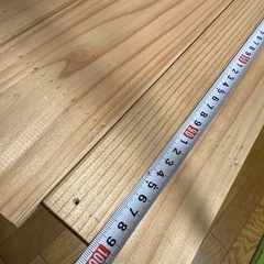 アイアンフレーム　テーブルや棚に　木材付の画像