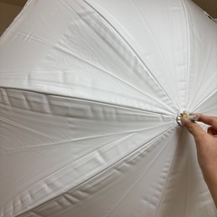 FURLA フルラ 晴雨兼用日傘 ホワイトの画像