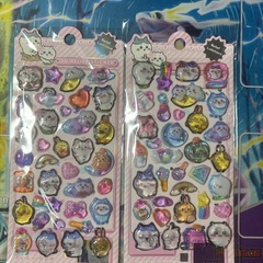 ちいかわ海外ドロップシール各2枚ずつ計8シートの画像