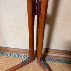 父が作った手作りの衣紋掛けの画像