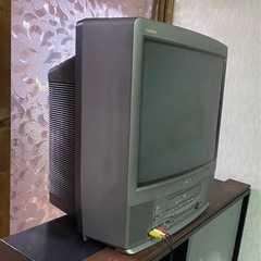 【無料】【ジャンク】SONY ブラウン管　テレビデオの画像
