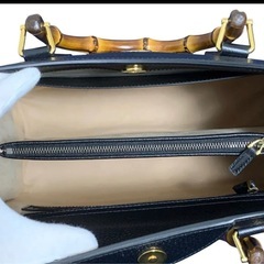 GUCCI グッチ ダイアナ バンブー　ミディアム トートバッグ ハンドバッグ　ブラック　黒　ショルダーバッグ
の画像