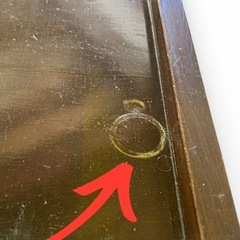 レトロな棚  本棚　内側を着色外側をニス塗装引き取り限定で！　の画像