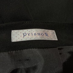 スカートスーツ ジャケット 上下セット 9号 黒の画像