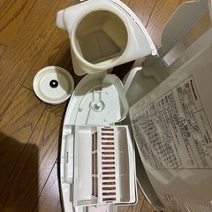 Panasonic 加湿セラミックファンヒーターの画像