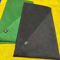 【新品】湯布院 亀の井別荘 あずま袋【新品】湯布院 亀の井別荘 あずま袋 2枚セット（ブラウン、モスグリーン）の画像