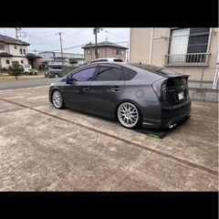 ZVW30 プリウス30 前期　社外　EUROU　ハーフエアロ3点セット　の画像