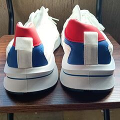 新品 27cm メンズ 靴 スニーカー ホワイト 厚底 シューズ 普段着 識別番号:【N635-S】の画像