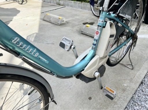 ブリヂストン ASSISTA 電動アシスト自転車（チャイルドシート付き）
