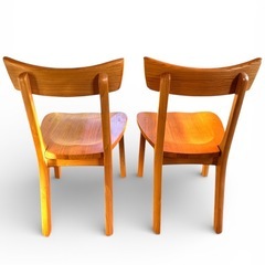 坂井制作所のダイニングチェア　引き取り限定でお願いします。古い物ですが痛みは少ないと思いますの画像