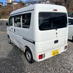 スズキ エブリイ 660 PC ハイルーフ 5AGS車　禁煙車　外装ボコボコ （スペリアホワイト）の画像