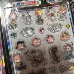 【スヌーピー】ボンボンシール　海外限定の画像