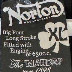 Norton 長袖Tシャツ 新品未使用の画像