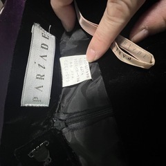 PARIADE パリエイド　黒ベルベットロングスカート　コーラスの画像