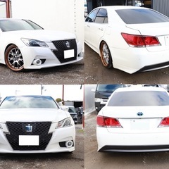 【車検R8/6‼️】1年間保証付！ポッキリ価格！！下取り大歓迎🙆‍♂️クラウンアスリートS ホワイト　ローン＆カード決済⭕️の画像
