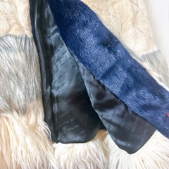 ロイヤルパーティ 新品同様 パーティコート ファーコート 定価2万の画像