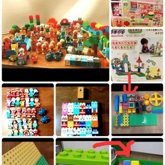 アンパンマン  ブロックラボ　LEGOブロック大量まとめての画像