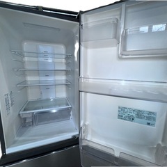 HITACHI 日立 315L 冷蔵庫 R-V32KV(N) 2019年製 3ドア冷蔵庫 シャンパン ⑥の画像