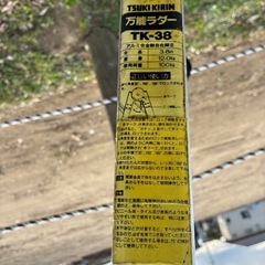 格安！早い者勝ち！まだまだ使えます！色々な形に変わる万能ラダーの画像