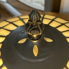 ランプ 照明 アンティークデザイン レトロ　ステンドグラス風の画像